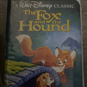 Disney The Fox and the Hound VHS - Green and Brown